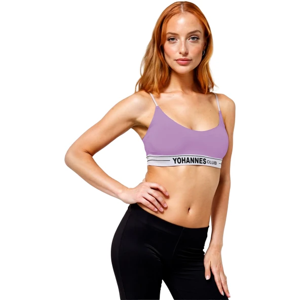 Yohannes Club, Kadın Pamuklu, Bralet Sütyen, Renk Seçenekli, Tekli Paket - Resim 5