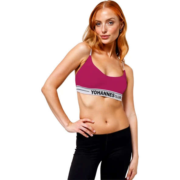 Yohannes Club, Kadın Pamuklu, Bralet Sütyen, Renk Seçenekli, Tekli Paket - Resim 7