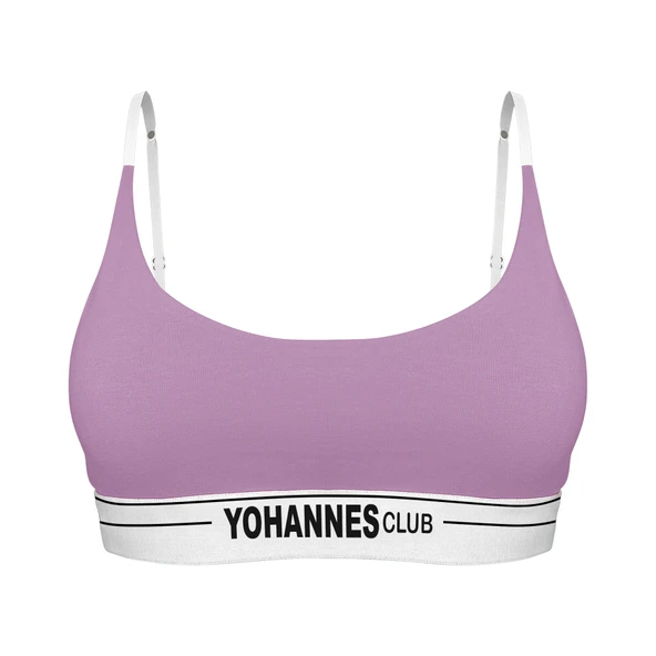 Yohannes Club, Kadın Pamuklu, Bralet Sütyen, Renk Seçenekli, Tekli Paket - Resim 6