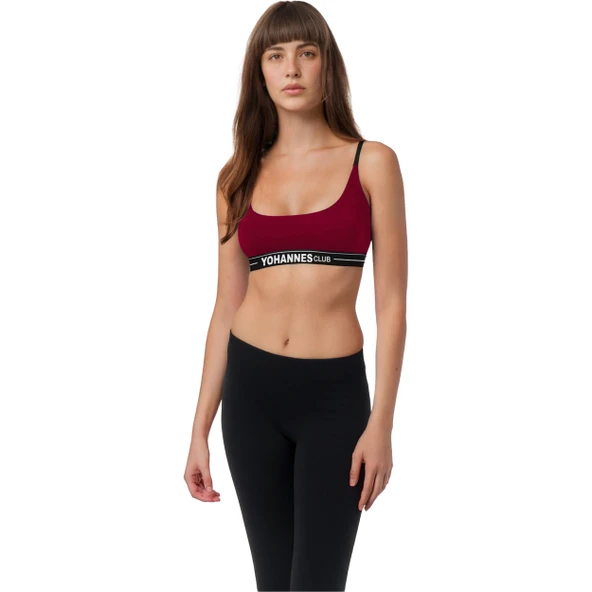 Yohannes Club, Kadın Pamuklu, Bralet Sütyen, Renk Seçenekli, Tekli Paket ürün görseli