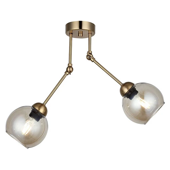 Pore 2'li Antik Lak Plafonyer ürün görseli