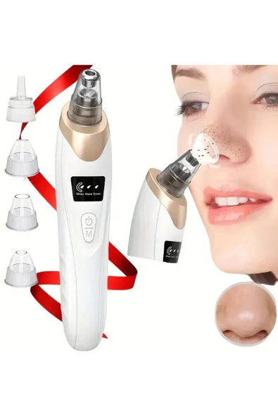 Auhma AHB-01 Vakumlu Siyah Nokta Temizleyici | 3 Kademeli Güç, Cilt Gözenek Temizleme Cihazı - 3