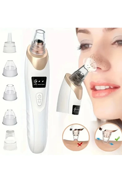 Auhma AHB-01 Vakumlu Siyah Nokta Temizleyici | 3 Kademeli Güç, Cilt Gözenek Temizleme Cihazı - 4