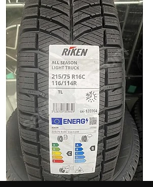 215/75R16C 116/114R All Season Light Truck RIKEN ürün görseli