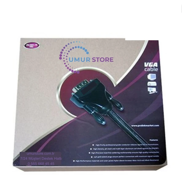 Vga Vga Kablo, 12 Metre - Resim 2
