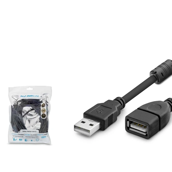 Usb Uzatma M/F Kablo 3 M Hadron HDX7542 ürün görseli 1