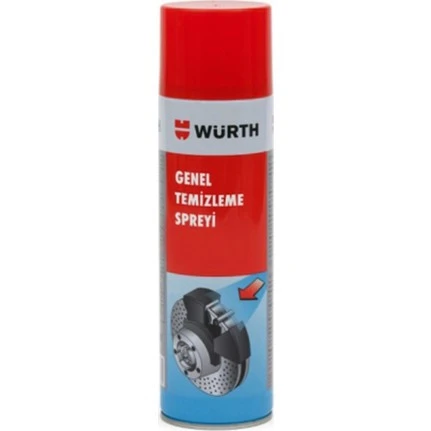 WÜRTH BALATA GENEL TEMİZLEME SPREYİ 500 ML. ürün görseli