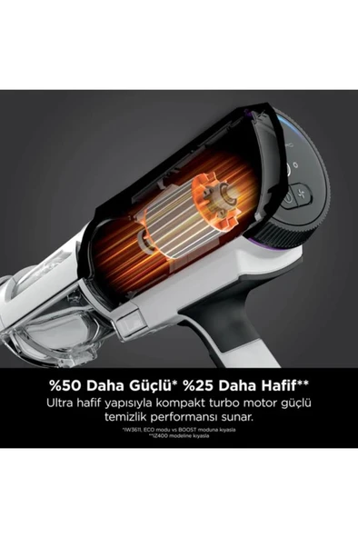 Shark Detect Auto Empty Şarjlı Dikey Süpürge Teşhir - Resim 6