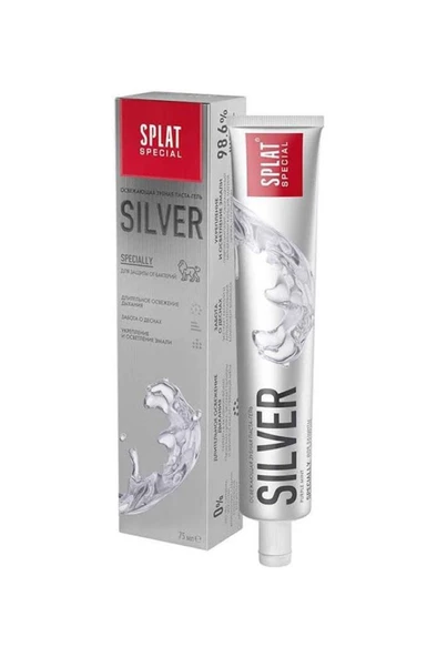 Splat Special Silver Florürsüz Diş Macunu 75 ml
