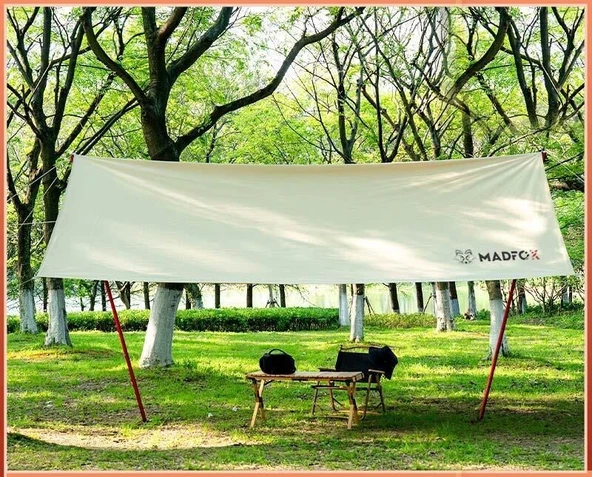 Madfox OEM Tarp 4x3 mt [ Güneş ve Rüzgar Koruma Brandası ] - 3
