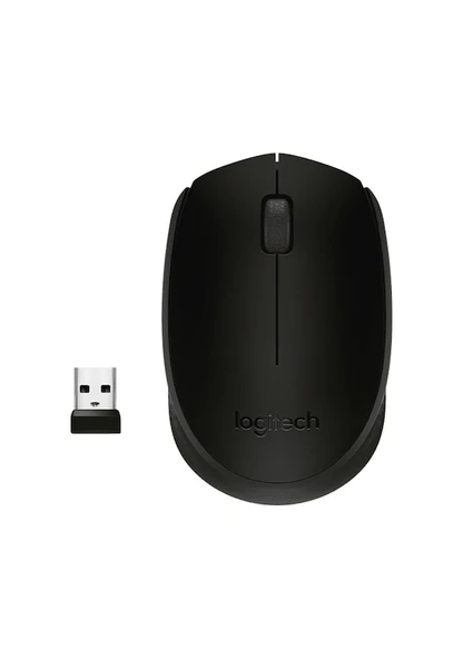 Logitech M171 910-004424 Siyah Optik Kablosuz Mouse - 1