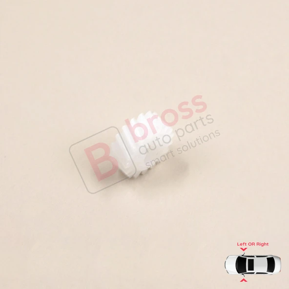 Honda Civic MK9 FB 2012-2015 Sedan için 1 Adet Yan Ayna Katlanır Motor Tamir Küçük Dişli 17 Diş - Resim 5