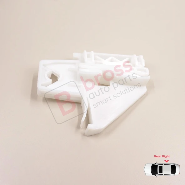 Skoda Octavia MK2 A5 1Z3 1Z5 2004-2013 4/5-Kapı İçin Elektrikli Arka Sağ Cam Kriko Tamir Klipsi - Resim 3