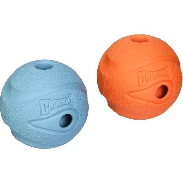 Chuckit The Whistler 2li Köpek Oyun Topu (Küçük Boy) - Resim 2