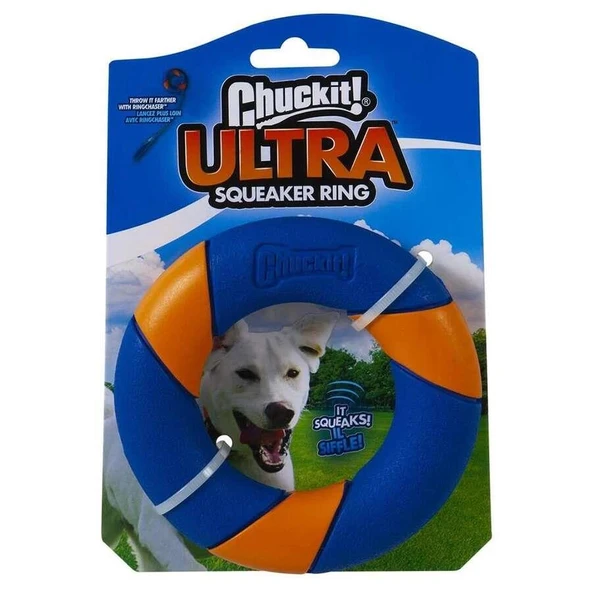 Chuckit! Ultra Squeaker Sesli Köpek Oyun Halkası ürün görseli 1