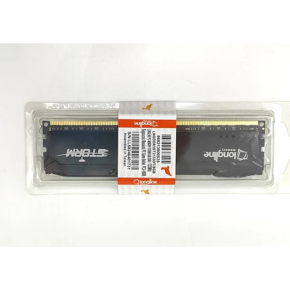 W/Storm Heatsink 8gb 1333MHZ Ddr3 Soğutuculu Ram Bellek LNGDDRST313338GB - Resim 2