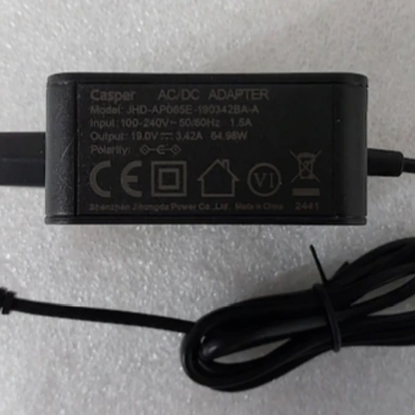 Casper Nırvana X700 Şarj Cihazı Adaptör 19v 3,42a 65w - 2