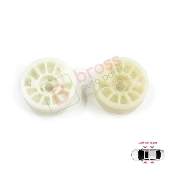 Hyundai Elantra MD UD Sonata YF Tucson TL Kia Sportage 4 QL için Sol Sağ Cam Kriko Gergi Makarası - Resim 2