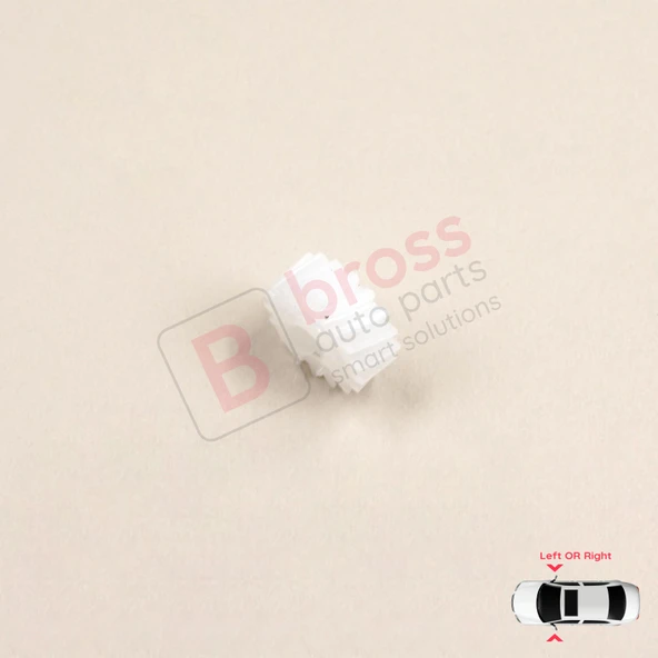 Honda Civic MK9 FB 2012-2015 Sedan için 1 Adet Yan Ayna Katlanır Motor Tamir Küçük Dişli 17 Diş - Resim 3