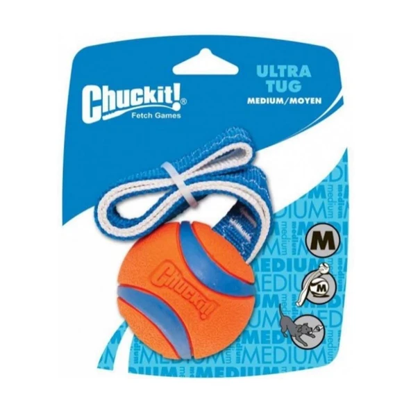 Chuckit! Ultra Tug Köpek Çekiştirme Topu (Orta Boy) ürün görseli 1
