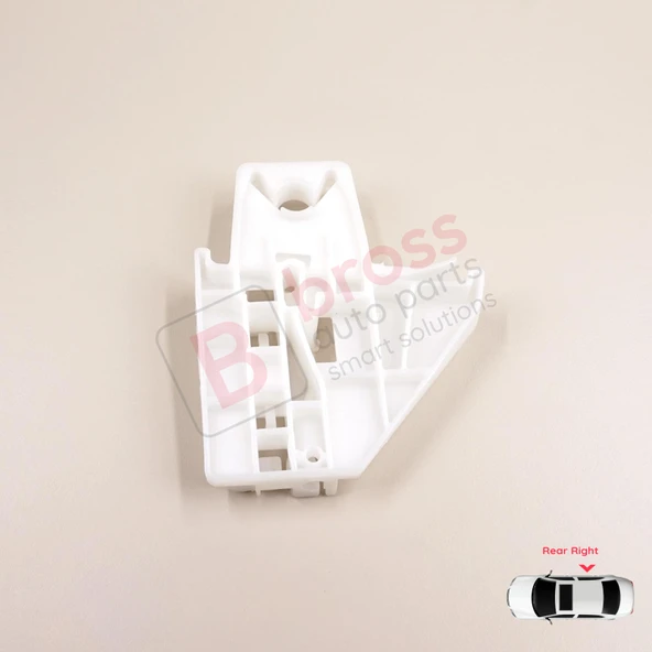 Skoda Octavia MK2 A5 1Z3 1Z5 2004-2013 4/5-Kapı İçin Elektrikli Arka Sağ Cam Kriko Tamir Klipsi - Resim 2