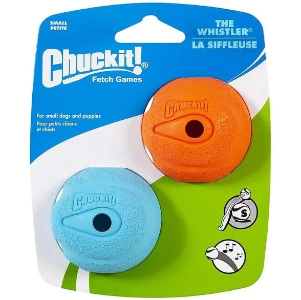 Chuckit The Whistler 2li Köpek Oyun Topu (Küçük Boy) ürün görseli 1