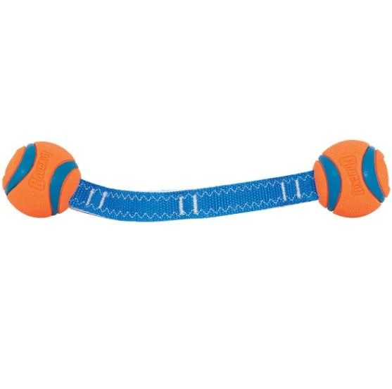 Chuckit Ultra Duo Tug 2li Köpek Çekiştirme Topu (Küçük Boy) - Resim 3