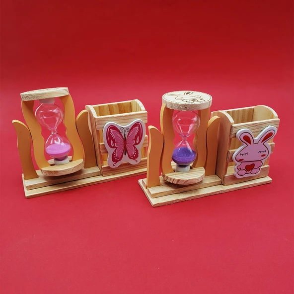 Kum Saati Kalemlik Kutulu - 2