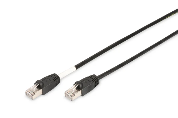 Digitus CAT 6 S-FTP Dış Mekan Patch Kablosu, Cu, PE AWG 27/7, Siyah Renk, 2 metre
Digitus CAT 6 S-FTP outdoor patch cord, Cu, PE AWG 27/7, length 2 m, black sheath color - 1