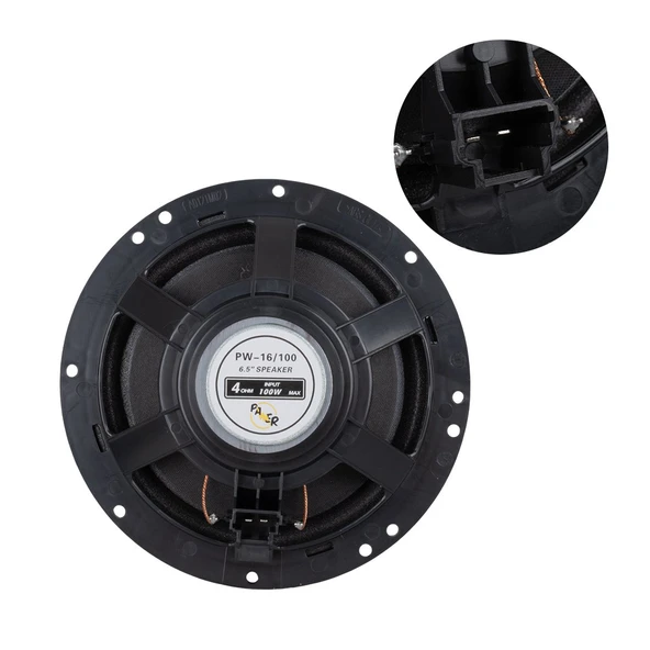 Powermaster PW-16/100 4 Ohm 100 Watt 16 Cm Tekli Hoparlör - Resim 2