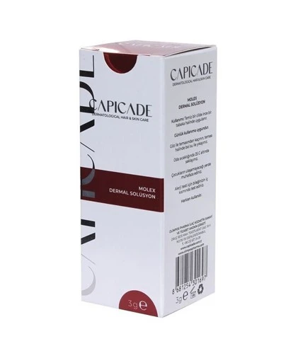 Capicade Molex Dermal Solüsyon 3 gr ürün görseli 1