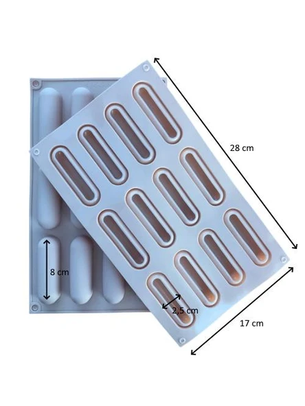 Pastaland Silikon Kek Kalıbı Ekler - Resim 2