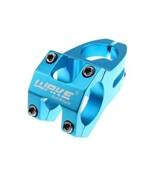 BİKE SKY Wake Alüminyum Mavi Bisiklet Kısa Gidon Boğazı 40mm Bisiklet Yedek Parça 31,8mm ürün görseli 1