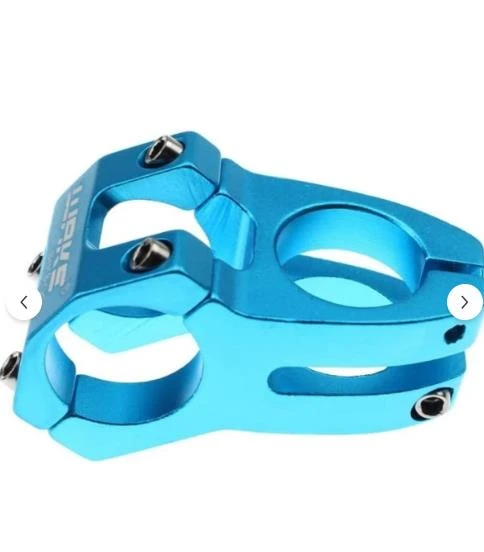 BİKE SKY Wake Alüminyum Mavi Bisiklet Kısa Gidon Boğazı 40mm Bisiklet Yedek Parça 31,8mm - Resim 2