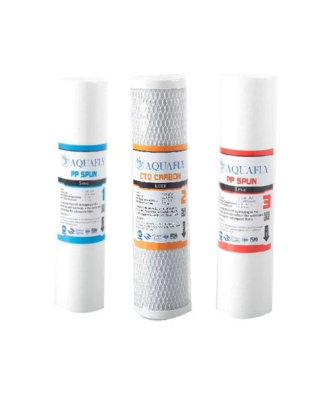 AQUA FLY Su Arıtma Filtresi 3lü Set Arıtıcı Filtresi AÇIK KASA CİHAZ UYUMLU ürün görseli