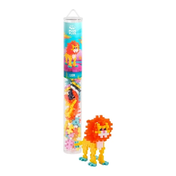 PLUS-PLUS LION / 100 PCS TUBE - Resim 2