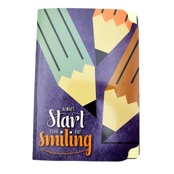 NotYaz 20x13 64 Yaprak Kampüs Bloknot Start Smiling Çizgili (KB-3440) ürün görseli