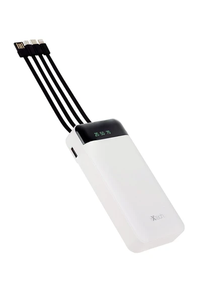XTECH 20.000 mAH DOUBLE USB İNTERNAL CABLE POWERBANK - 4