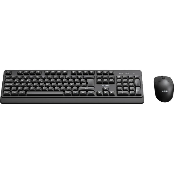 Philips SPT6347 Wireless Set Kablosuz Klavye Kablosuz Mouse Türkçe Q Klavye ve Mouse Seti - Resim 2