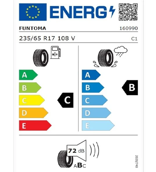 Funtoma 235/65 R17 TL 108V REINF. SUVFUN H/T SUV Yaz Lastiği (Üretim Tarihi:2025) - Resim 2