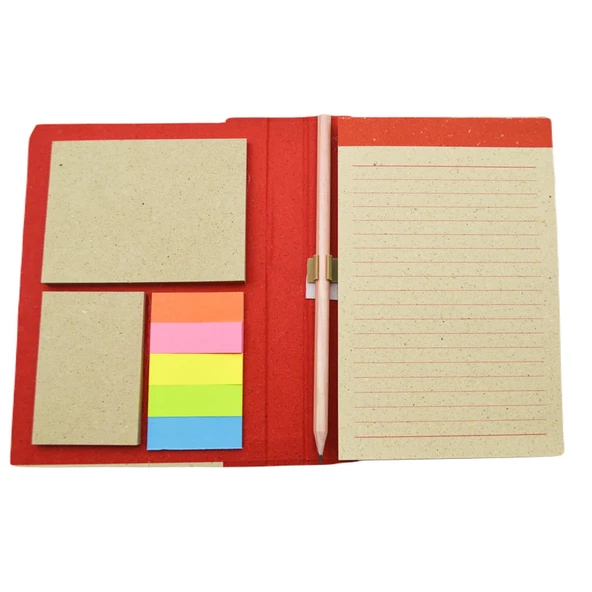 NotYaz 11x17 70 Yaprak Ayraç+Kalem Bloknot Çizgili (LK-1933) - Resim 2