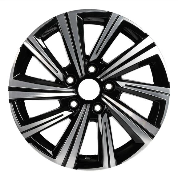 EMR-S1005-08 7.0x16" -5x108 ET35 67.1 Deep Black Diamond Gloss Jant (4 Adet) - Resim 2
