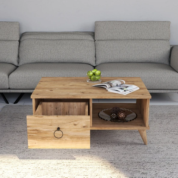 Lara Orta Sehpa Çam- SHP0202 - Resim 3