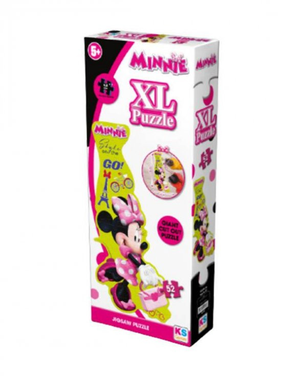 Minnie Mouse XL 52 Parça Puzzle