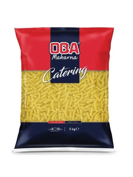 Oba Fiyonk Makarna 5 Kg X 4 Adet | Kalabalık Sofra Paketi - Resim 2