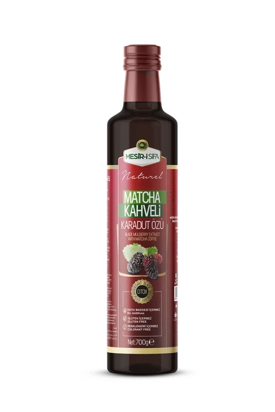 MESİR İ ŞİFA MATCHA KAHVELİ KARADUT ÖZÜ 700G KATKI MADDESİ GLUTEN RENKLENDİRİCİ İÇERMEZ - 6