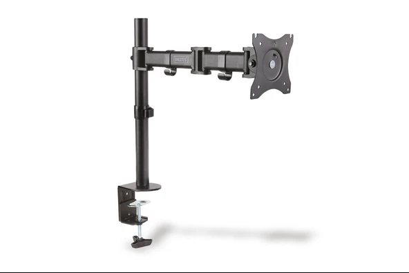 Digitus Tek Ekran Taşıyabilen Askı Aparatı, 15 - 27 inç TFT Ekran, Yukarı Aşağı Hareket 45 Derece, Dönüş Açısı 360 Derece, Maksimum Yük Kapasitesi 1 x 8kg, VESA 100 x 100mm<br>
Digitus Universal - 1