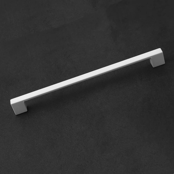 Gölcük Beyaz Renk Metal Kulp 224 Mm-22.4 Cm Mobilya Çekmece Mutfak Dolabı Dolap Kulpları Kulbu Kulpu - Resim 3