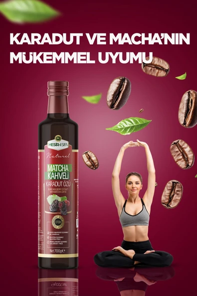 MESİR İ ŞİFA MATCHA KAHVELİ KARADUT ÖZÜ 700G KATKI MADDESİ GLUTEN RENKLENDİRİCİ İÇERMEZ - 2