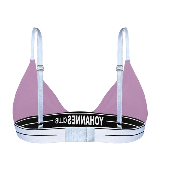 Yohannes Club, Kadın Pamuklu Üçgen Sütyen, Ayarlama Askılı, Renk Seçenekli, Tekli paket - Resim 6